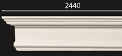 Полиуретановый потолочный плинтус ДВ 85 940