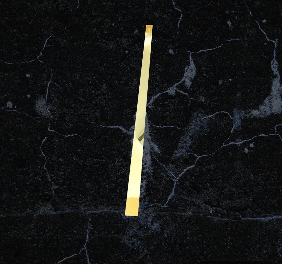 Зеркальный молдинг золотой 25мм